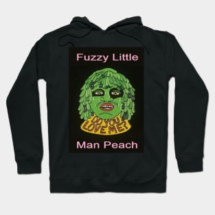 Fuzzy Little Man Peach Hoodie